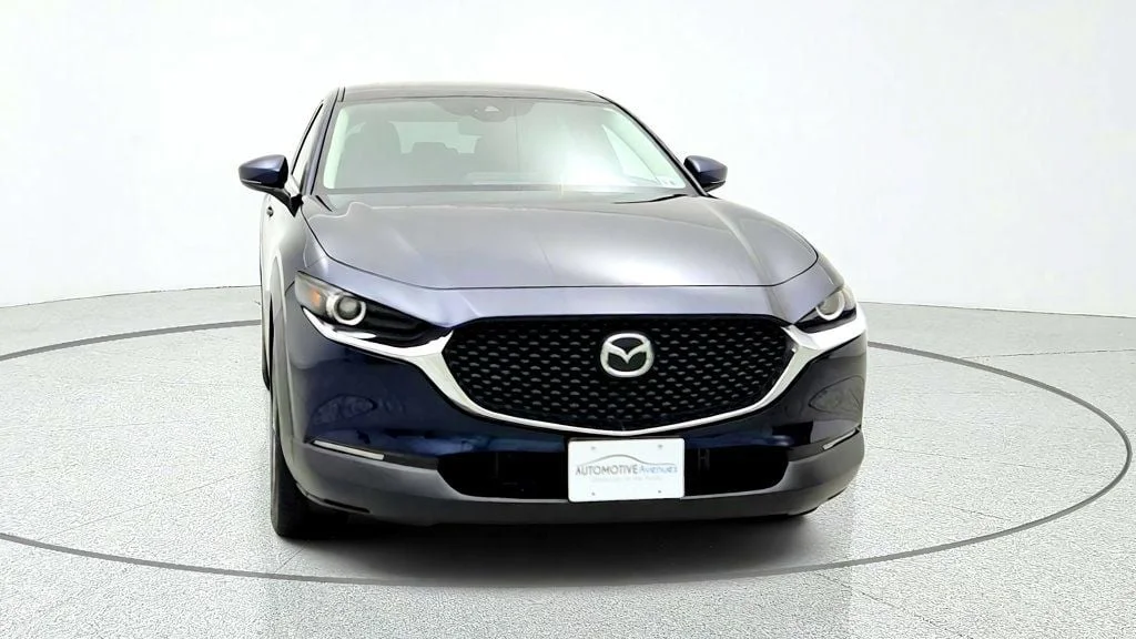 Used 2021 Deep Crystal Blue Mica Mazda Select AWD image 2