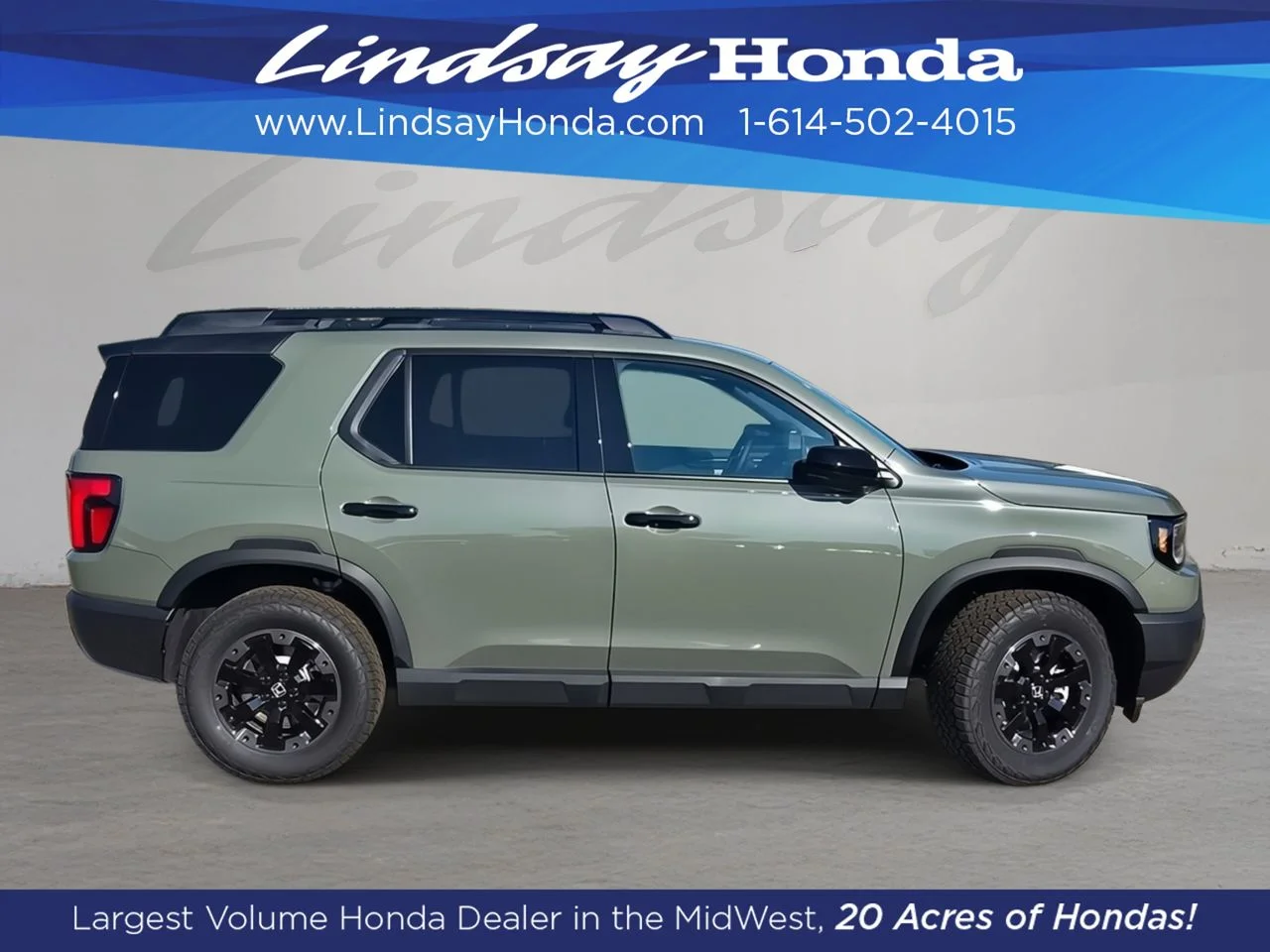 New 2026 Ash Green Metallic Honda TrailSport Elite image 11