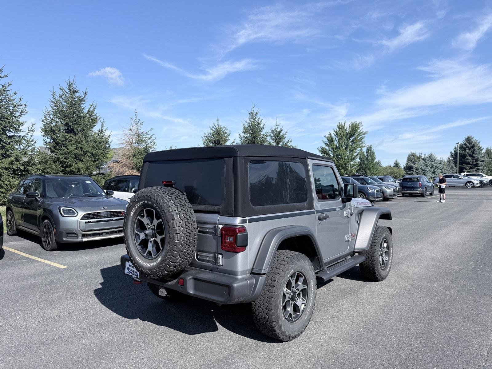 Used 2021 Billet Silver Metallic Clearcoat Jeep Rubicon image 7