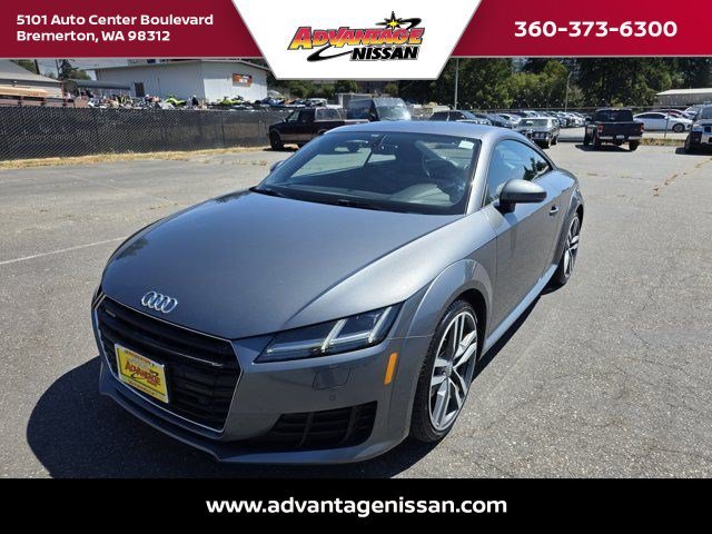 Used 2017 Monsoon Gray Metallic Audi 2.0T image 1