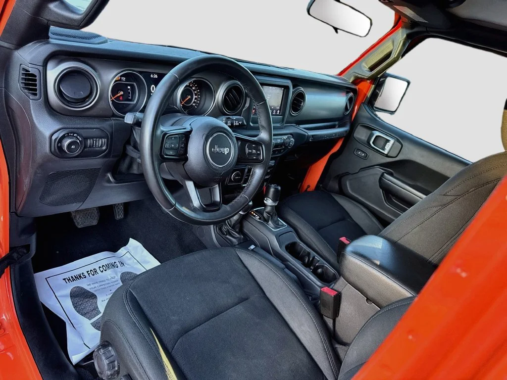 Used 2018 Orange Jeep Unlimited Sport S image 10