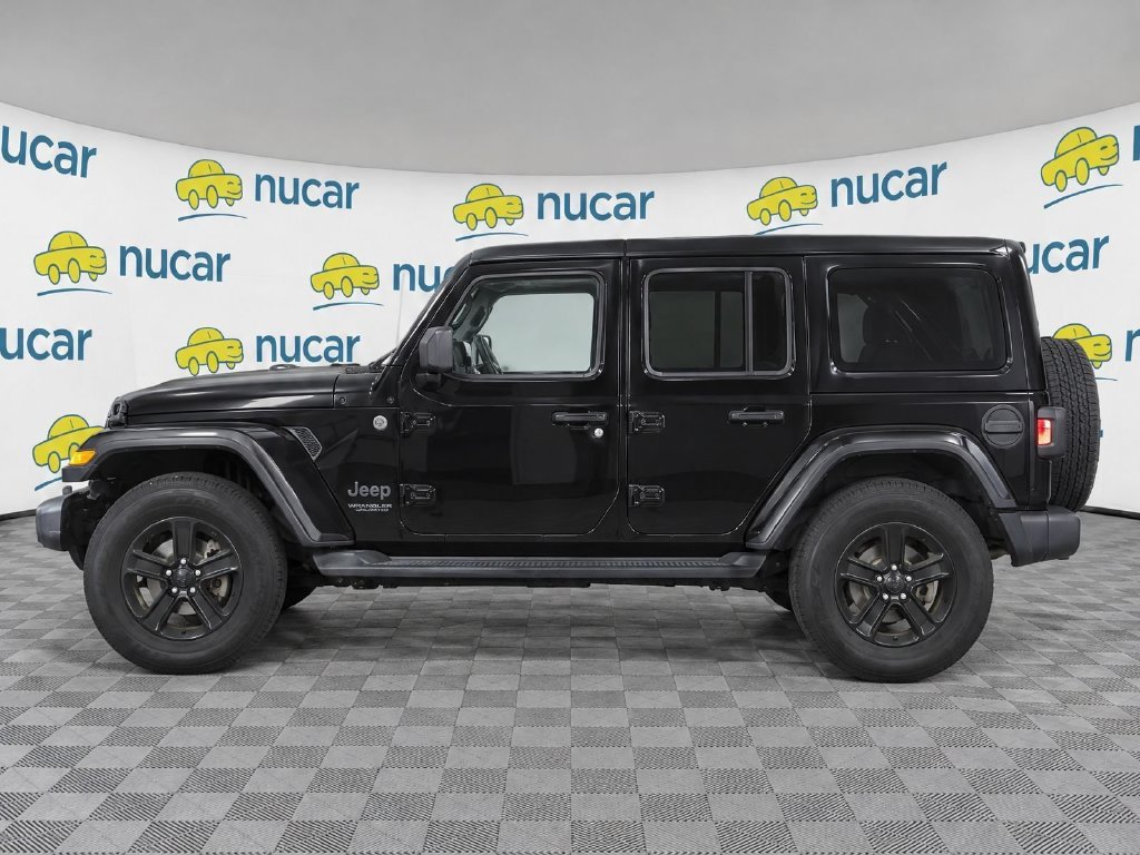 Used 2020 Black Jeep Unlimited Sahara Altitude image 6