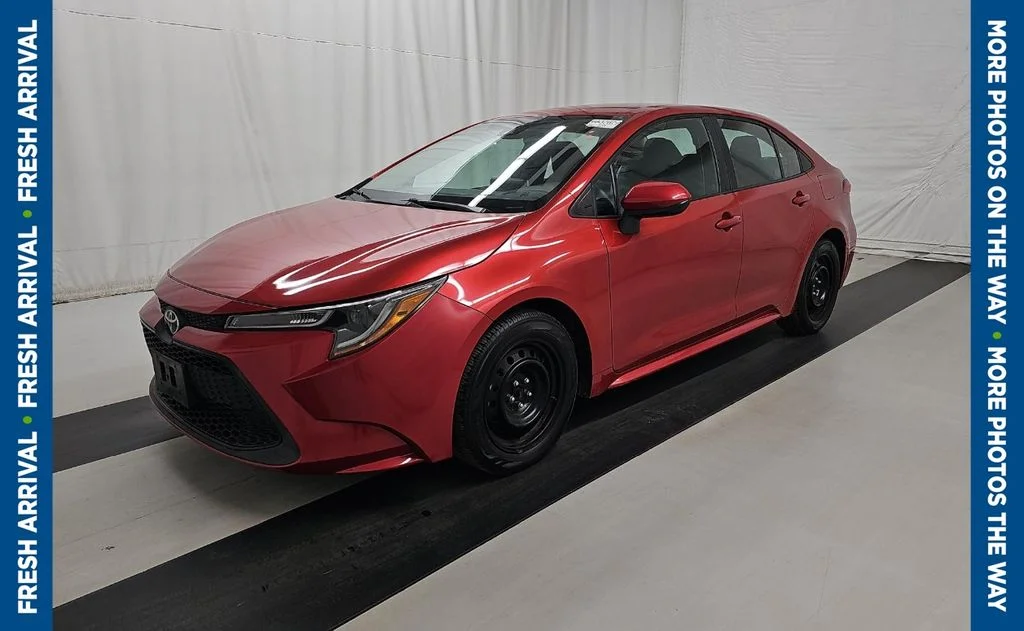 Certified Used 2020 Red Toyota LE image 5