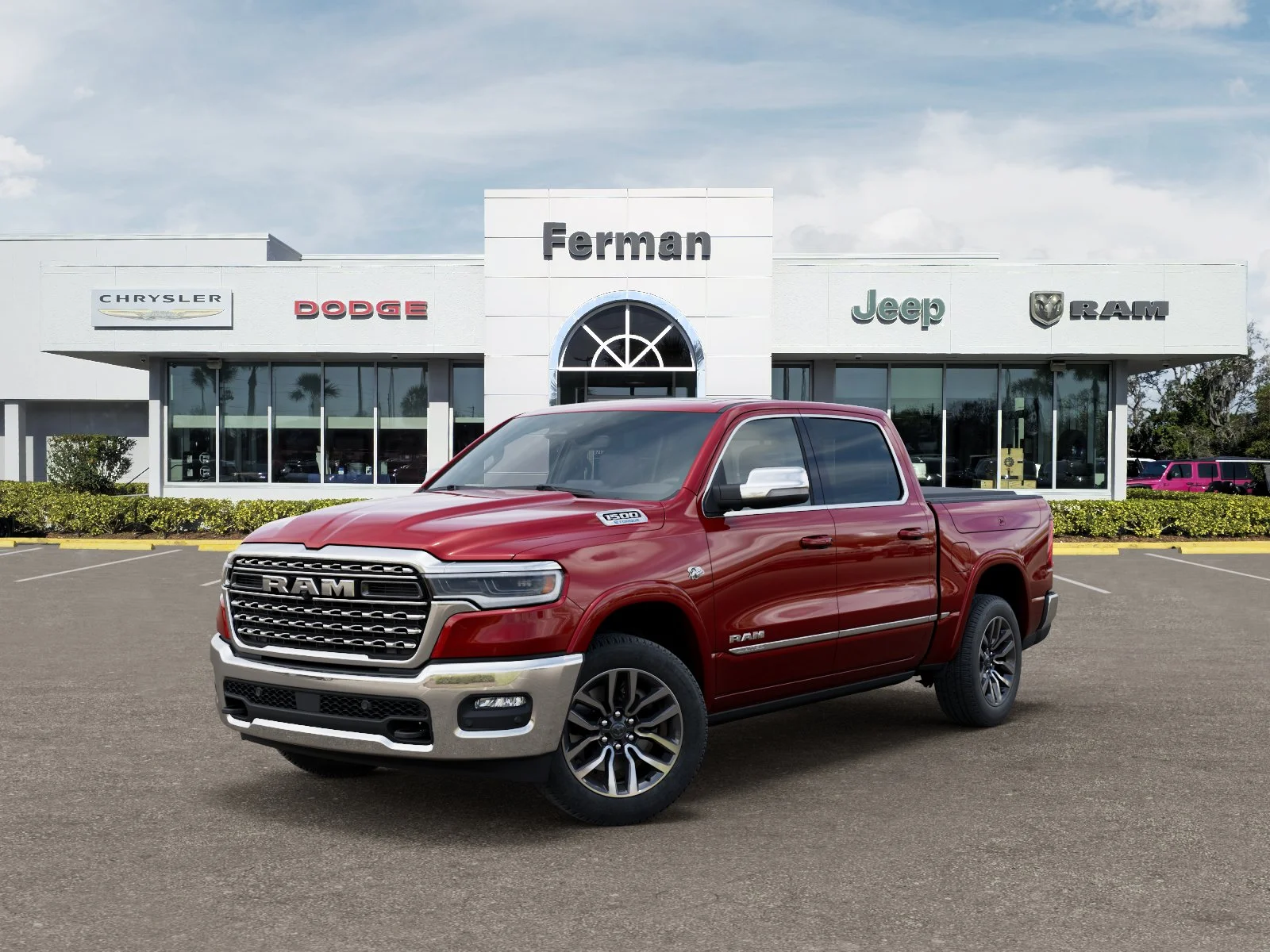 New 2026 Molten Red Pearlcoat RAM Limited image 32