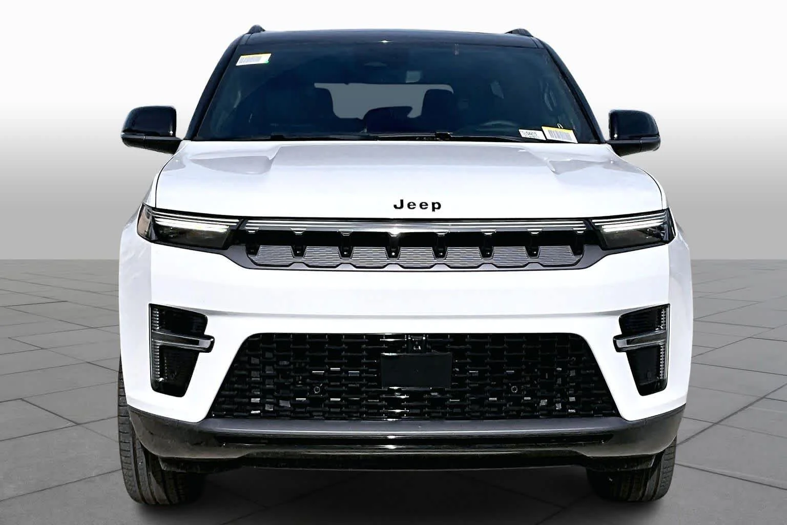 New 2026 Bright White Clear-Coat Exterior Paint Jeep Summit Obsidian image 4
