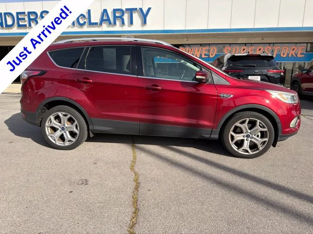 Used 2017 Red Ford Titanium image 3