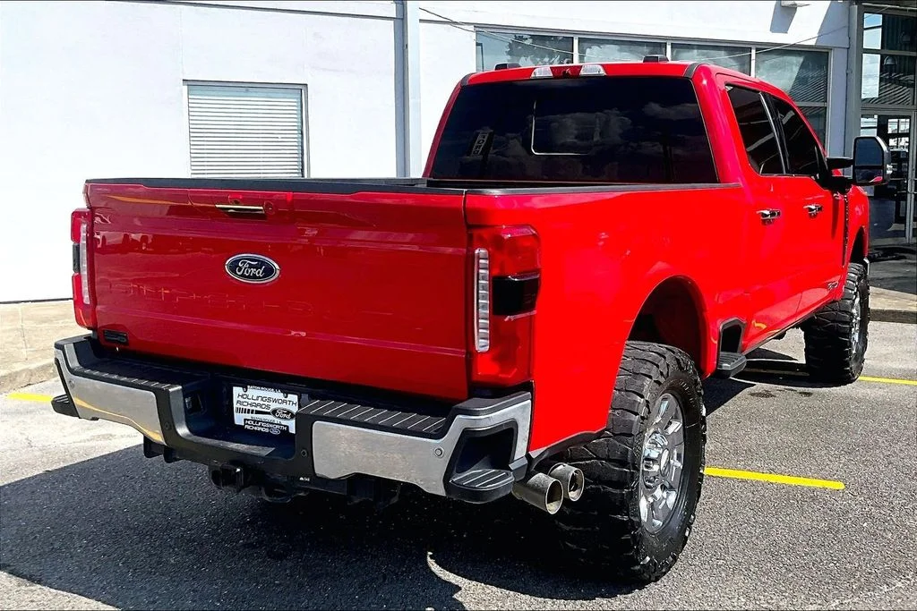 Used 2024 Race Red Ford Lariat image 9