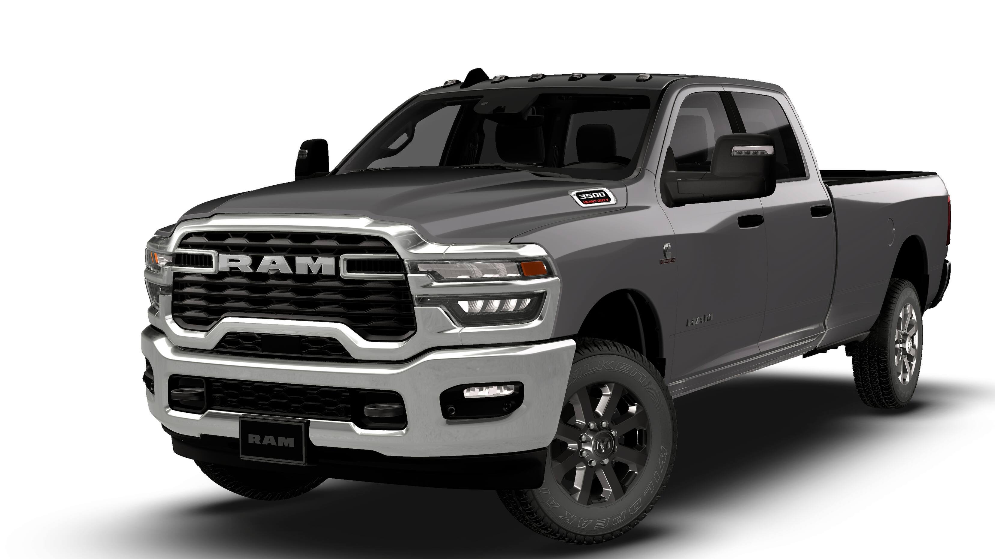 New 2026 Granite Crystal Metallic Clear-Coat Exterior Paint RAM Big Horn image 13