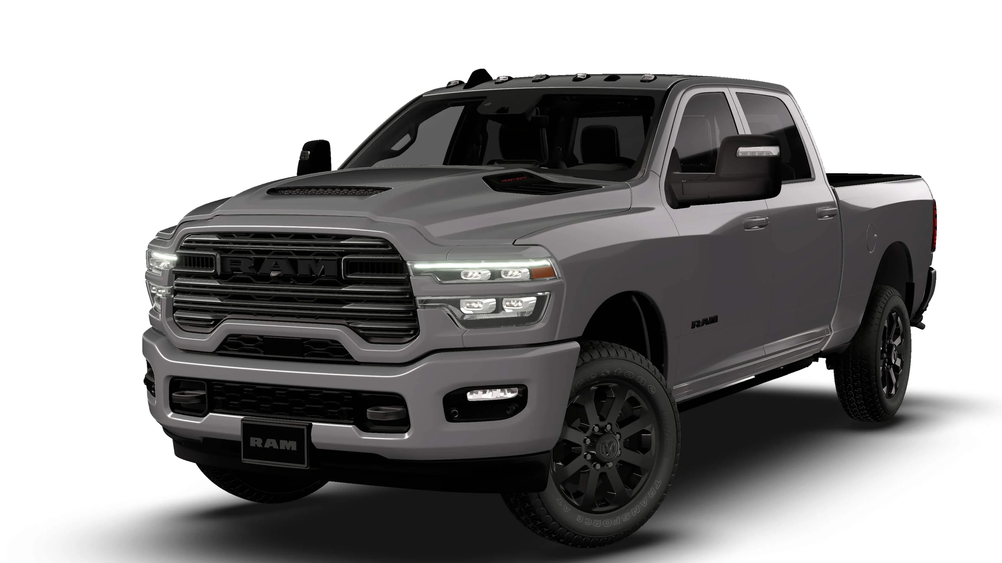 New 2026 Granite Crystal Metallic Clear-Coat Exterior Paint RAM Laramie image 13