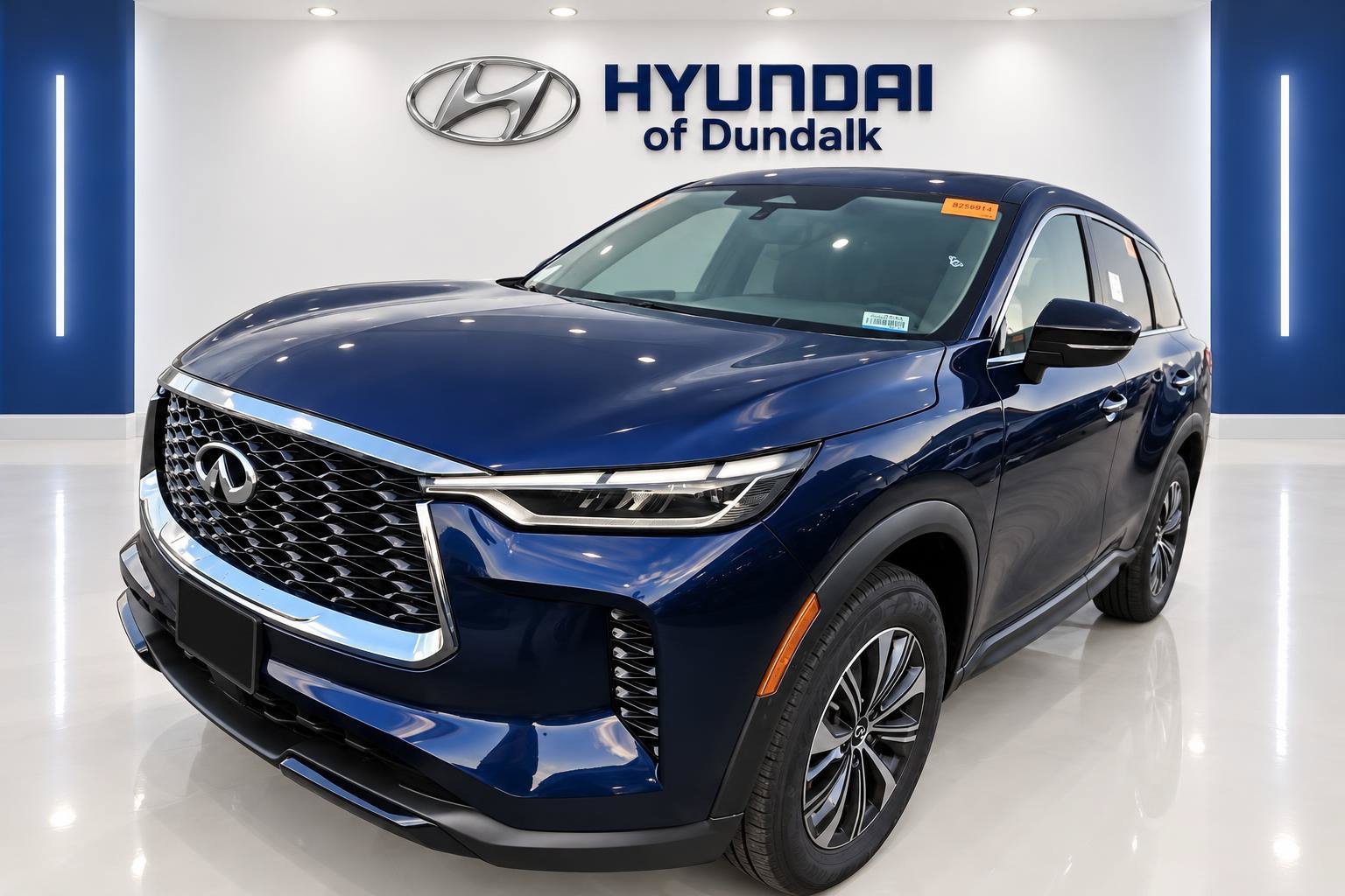 Used 2024 Blue INFINITI PURE image 3