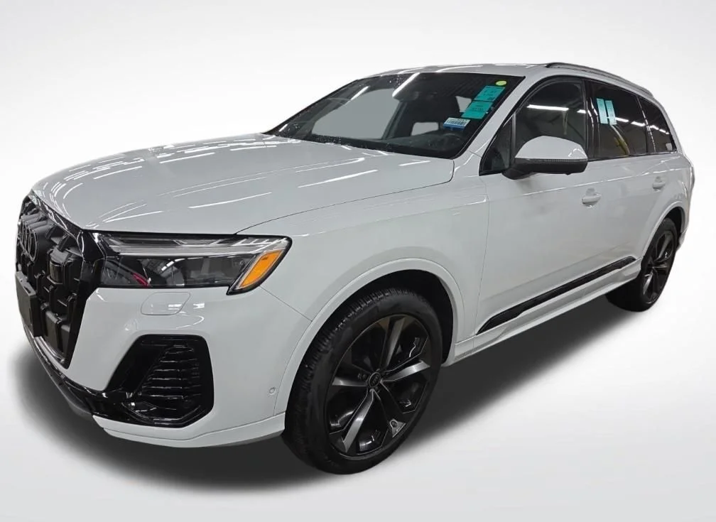 Used 2025 White Audi 55 Premium Plus image 3