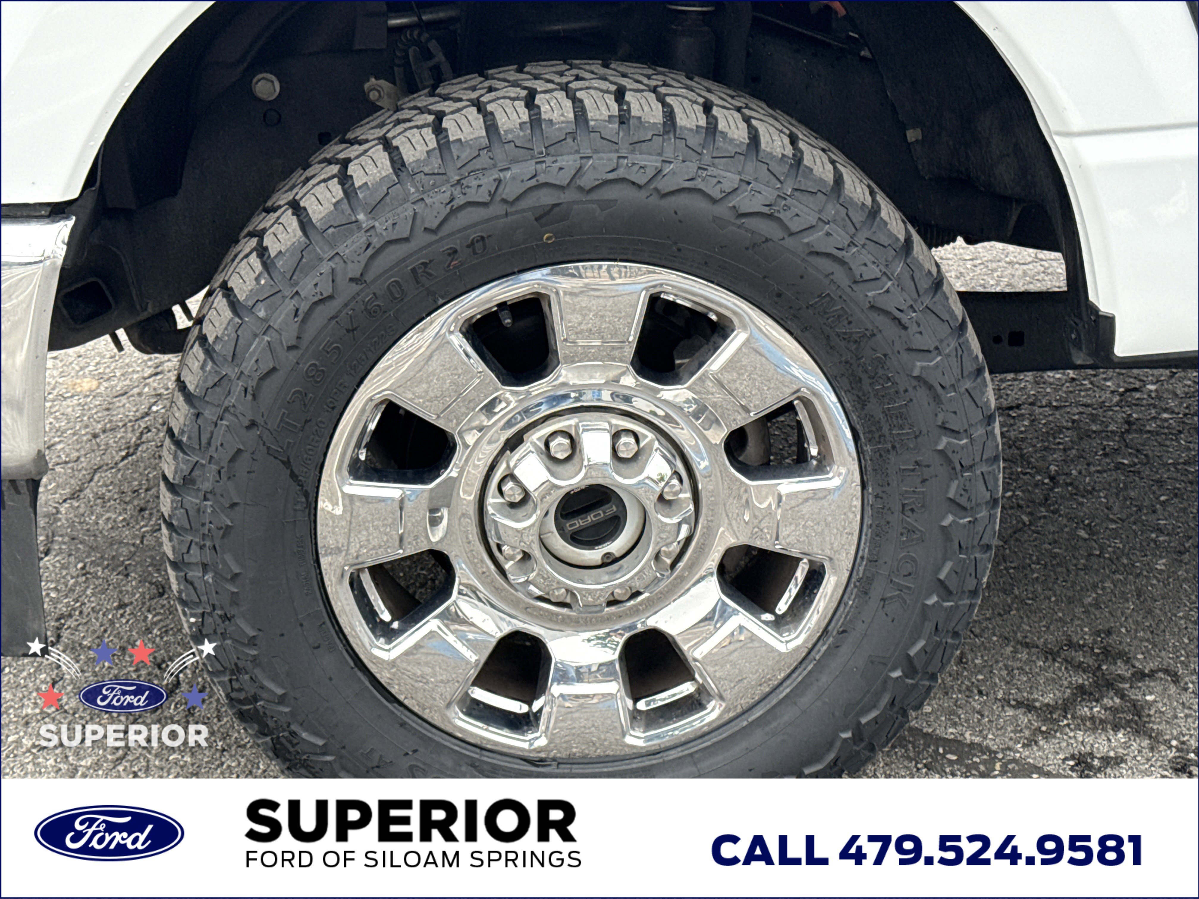 Used 2025 Star White Ford Lariat 4WD image 16