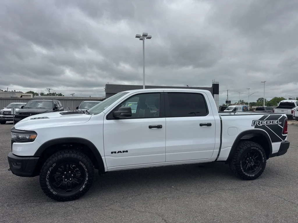 Used 2026 Bright White Clearcoat Ram Rebel image 3