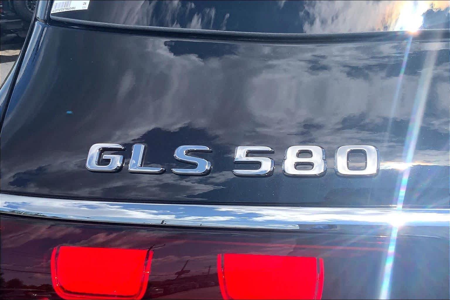 New 2026 Obsidian Black Metallic Mercedes-Benz GLS 580 image 7