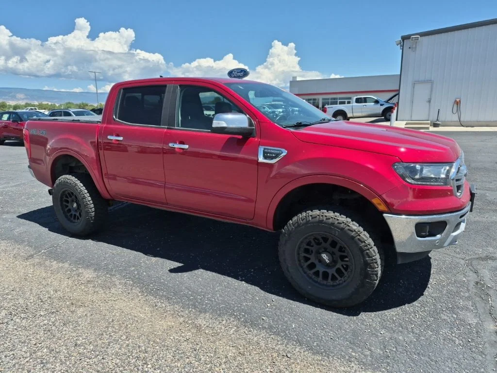 Used 2021 Red Ford Lariat image 14