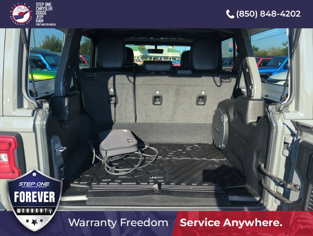 Used 2022 Gray Jeep Unlimited Sahara 4xe image 26