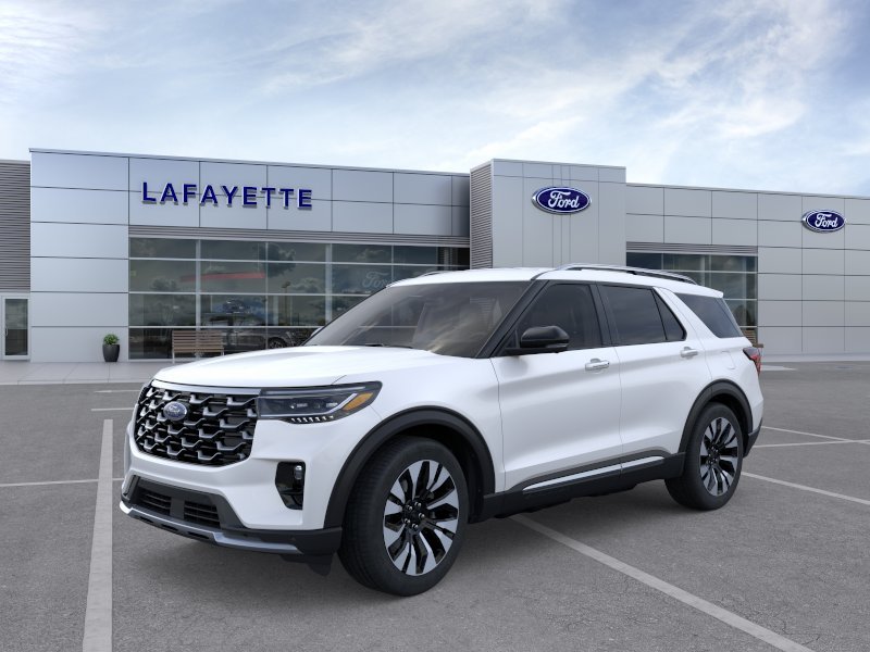 New 2026 Star White Metallic Tri-Coat Ford Platinum™ image 1