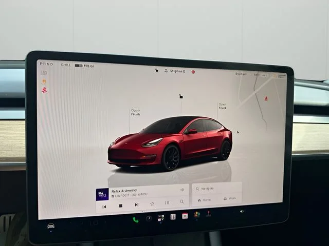 Used 2022 Red Tesla Performance image 13