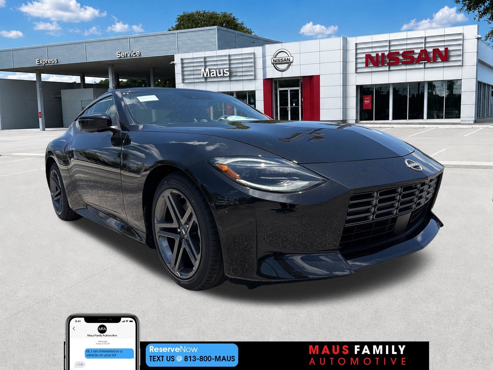 New 2026 Black Nissan Sport image 1