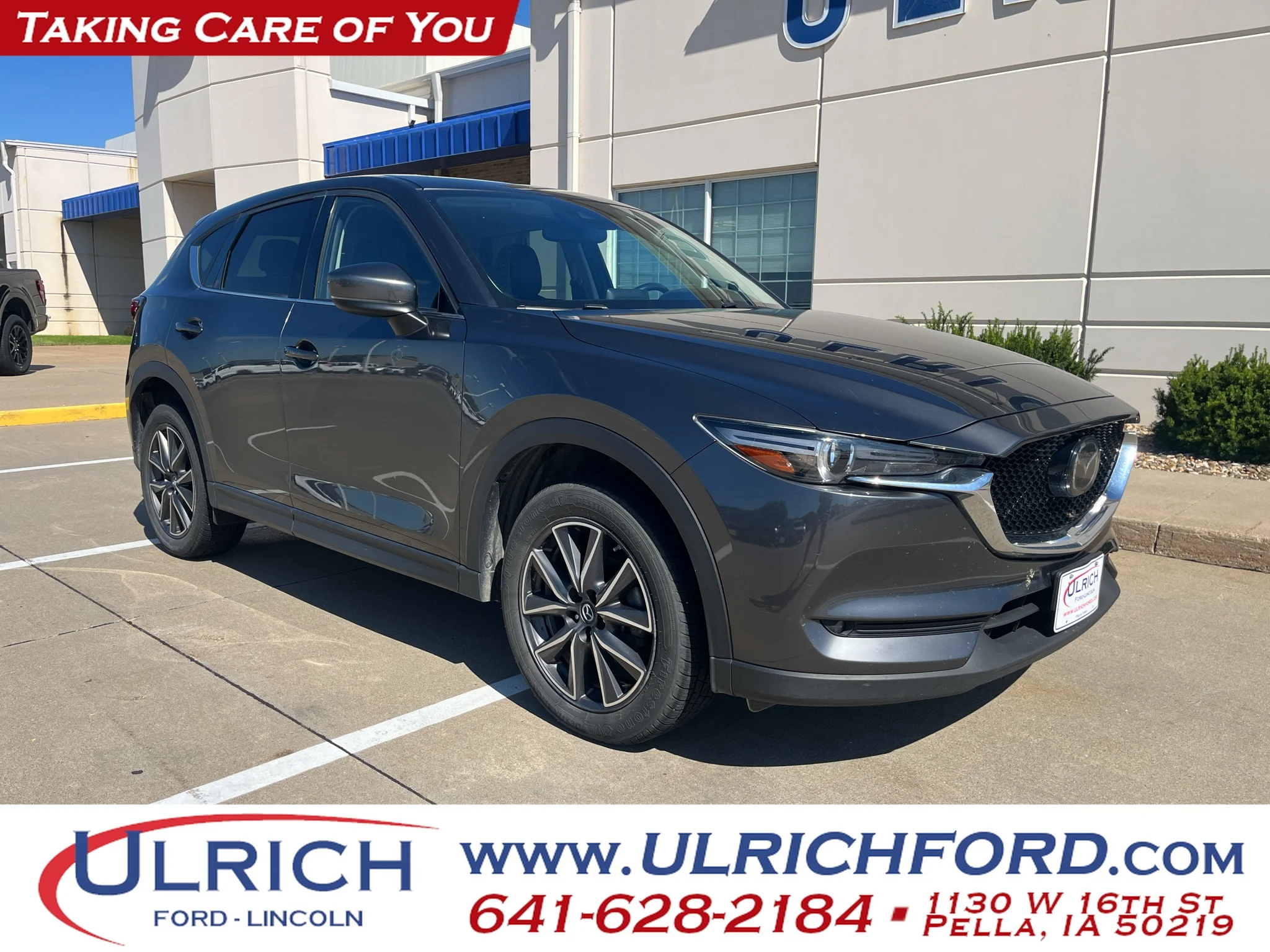 Used 2017 Machine Gray Metallic Mazda Grand Touring image 1