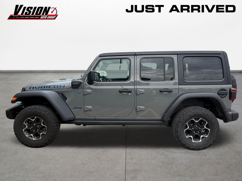 Used 2023 Gray Jeep Rubicon 4xe image 8