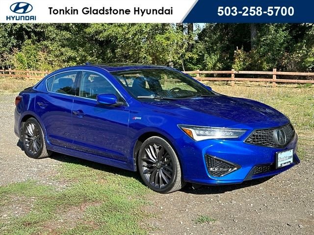Used 2021 Apex Blue Pearl Acura Premium and A-SPEC Packages image 1