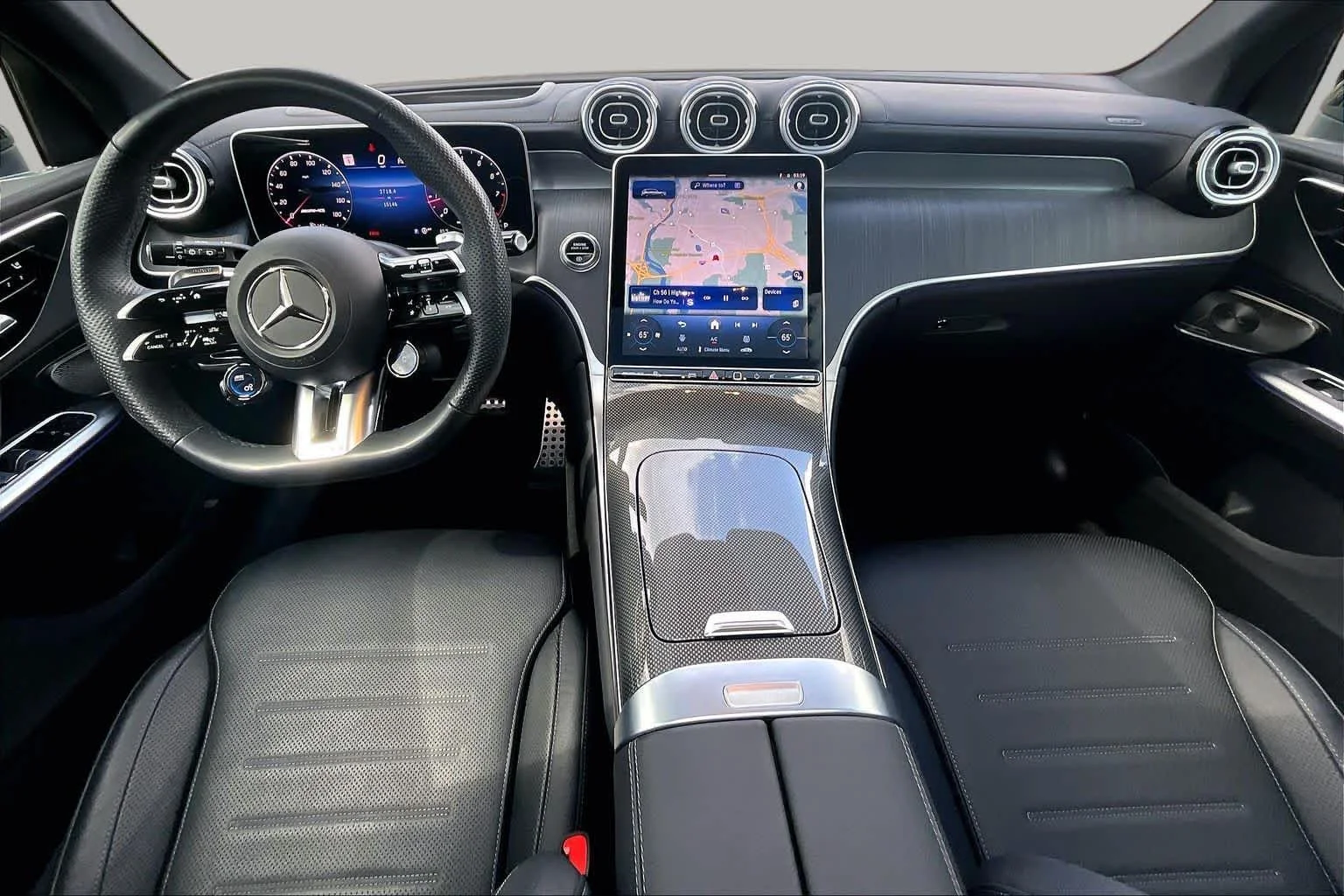Certified Used 2025 Black Mercedes-Benz AMG® GLC 43 image 15
