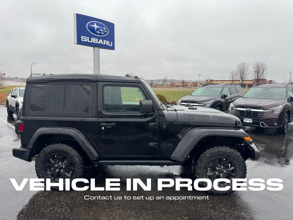 Used 2022 Jeep Wrangler Willys Sport with VIN 1C4GJXAN4NW173538 for sale in Rochester, Minnesota
