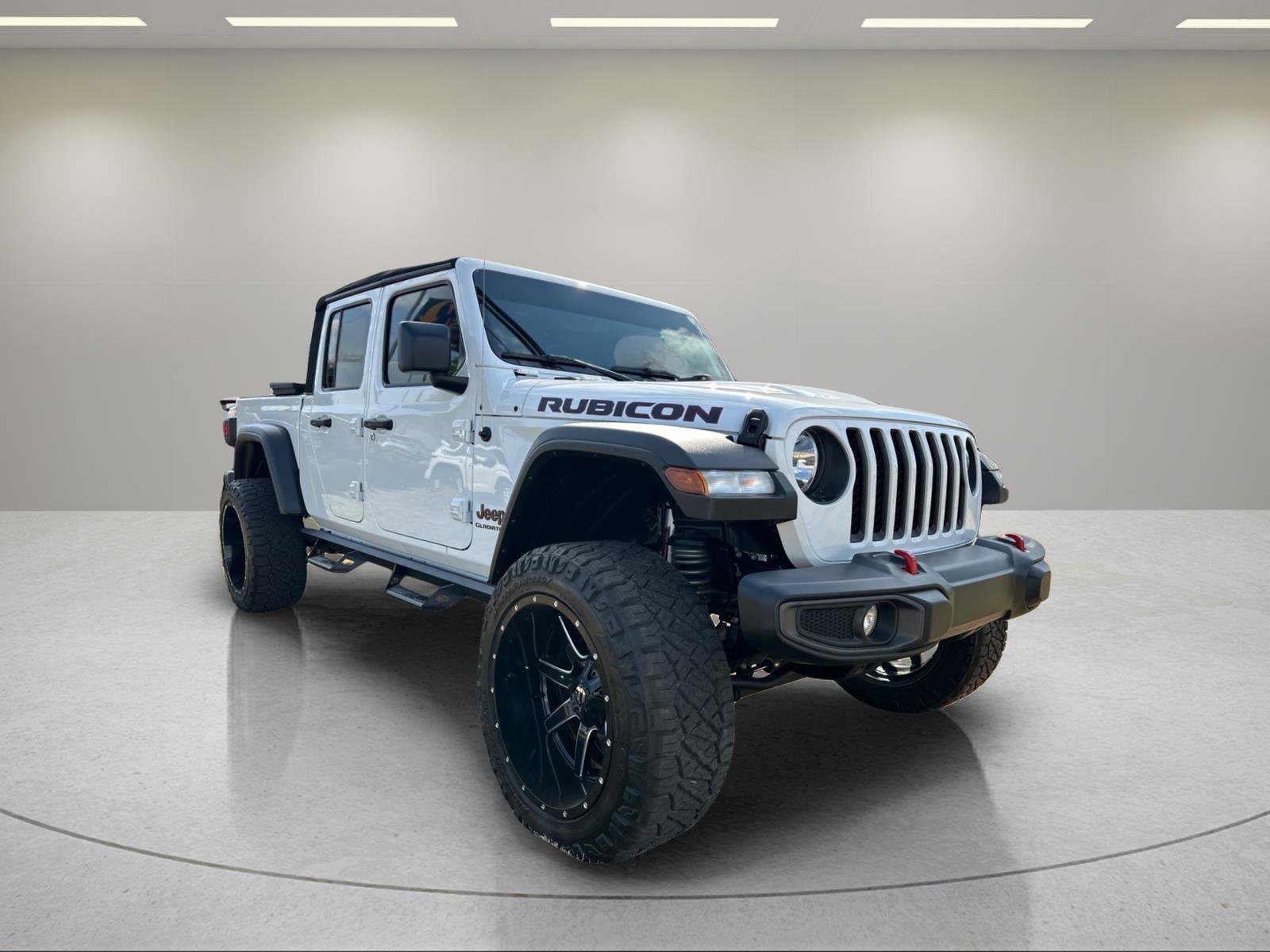 Used 2021 Bright White Clearcoat Jeep Rubicon image 7