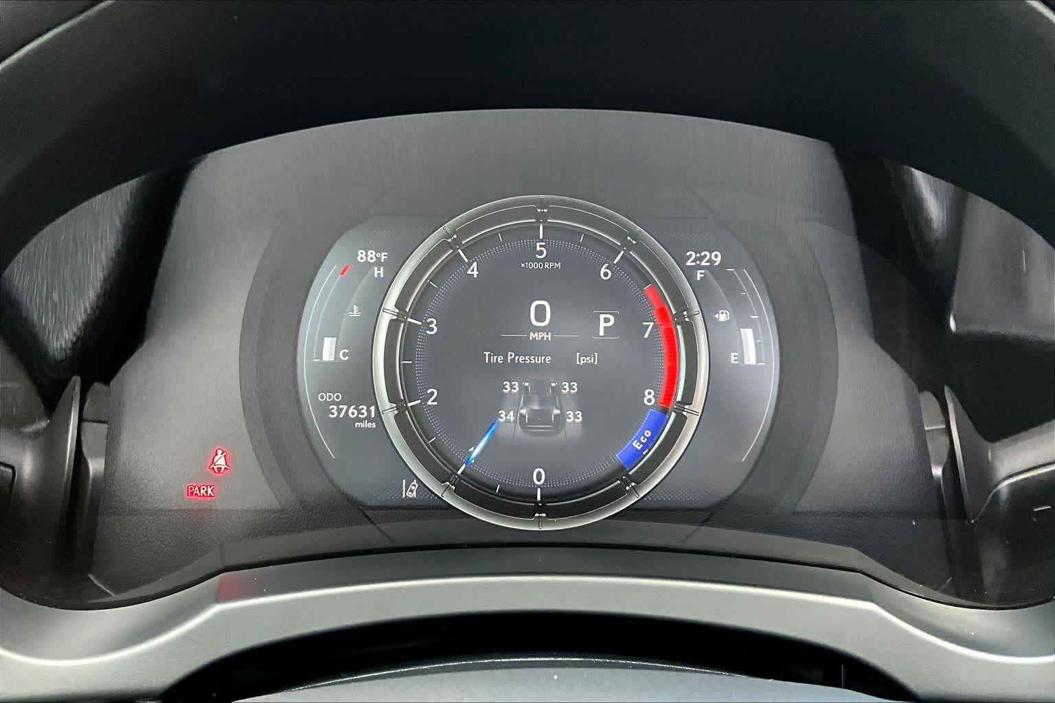 Certified Used 2021 Ultrasonic Blue Mica 2.0 Lexus F SPORT image 24