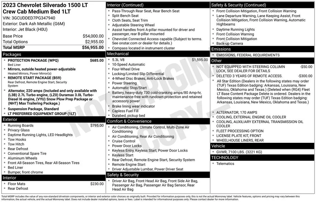 Used 2023 Gray Chevrolet LT image 17
