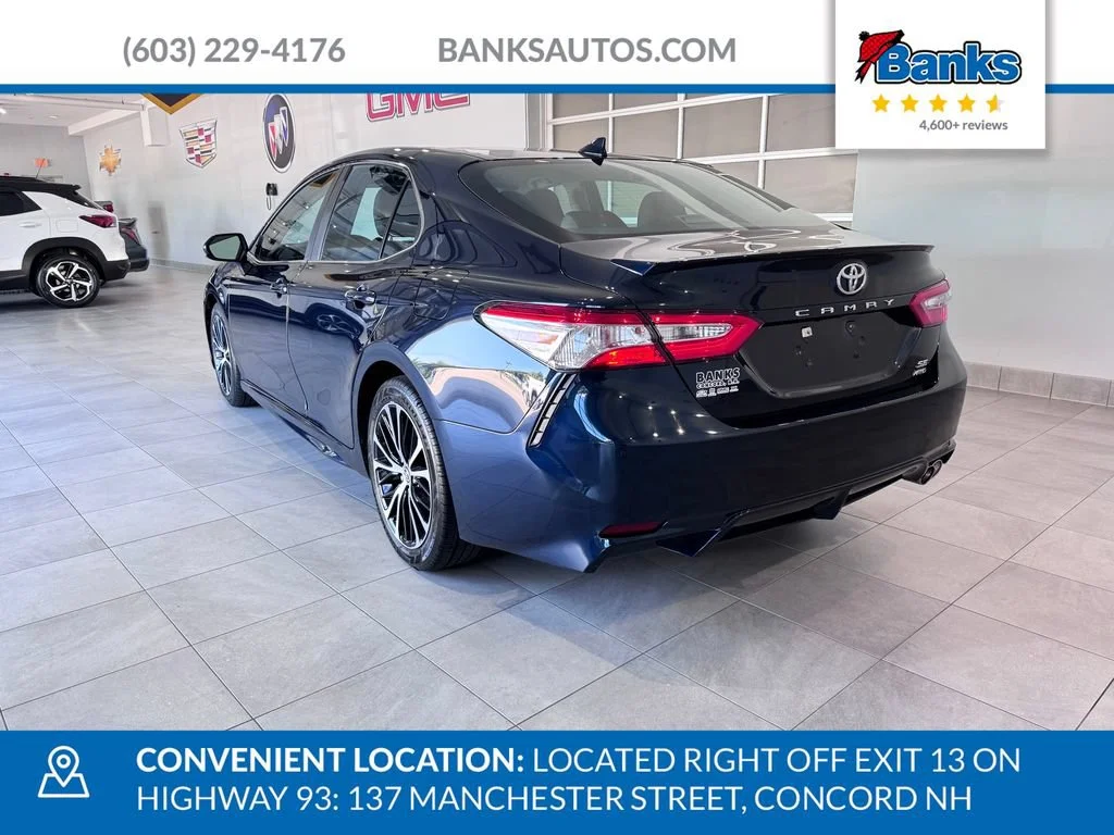 Certified Used 2020 Blue Toyota SE AWD image 6