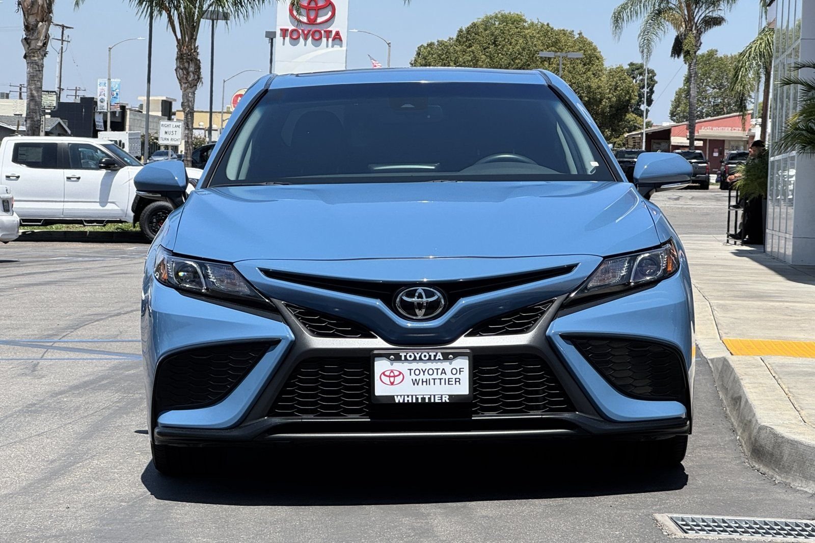 Certified Used 2024 Blue Toyota SE image 11