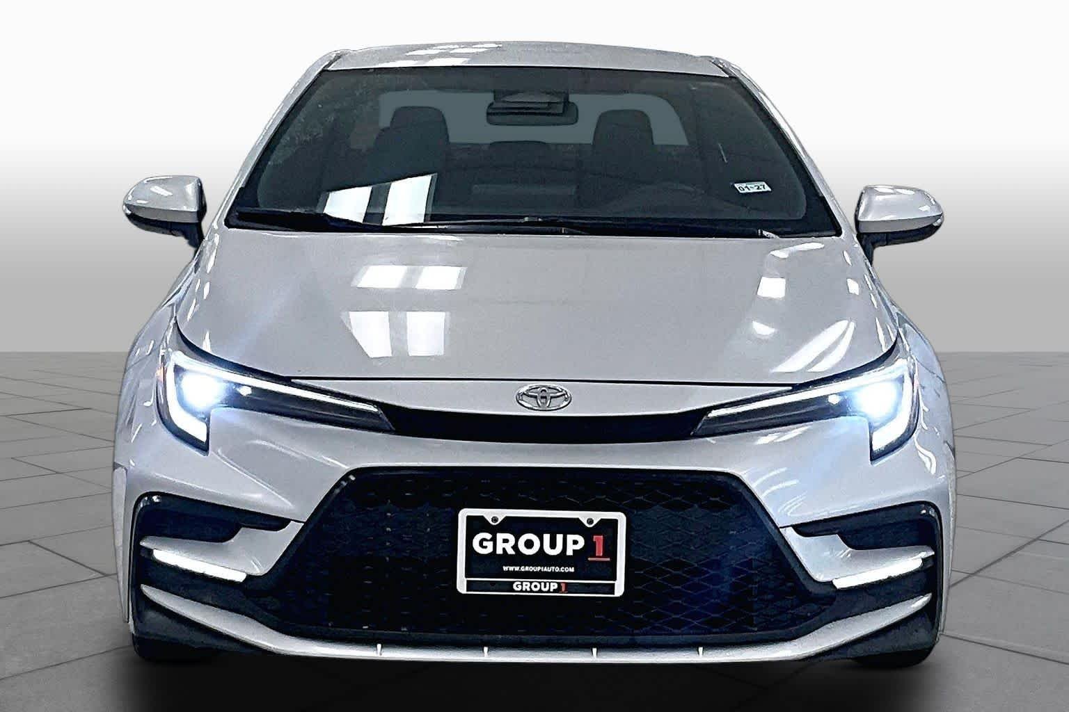 Used 2024 Classic Silver Metallic Toyota SE image 3