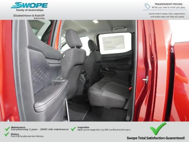 New 2026 Ruby Red Metallic Tinted Clearcoat Ford XLT image 43