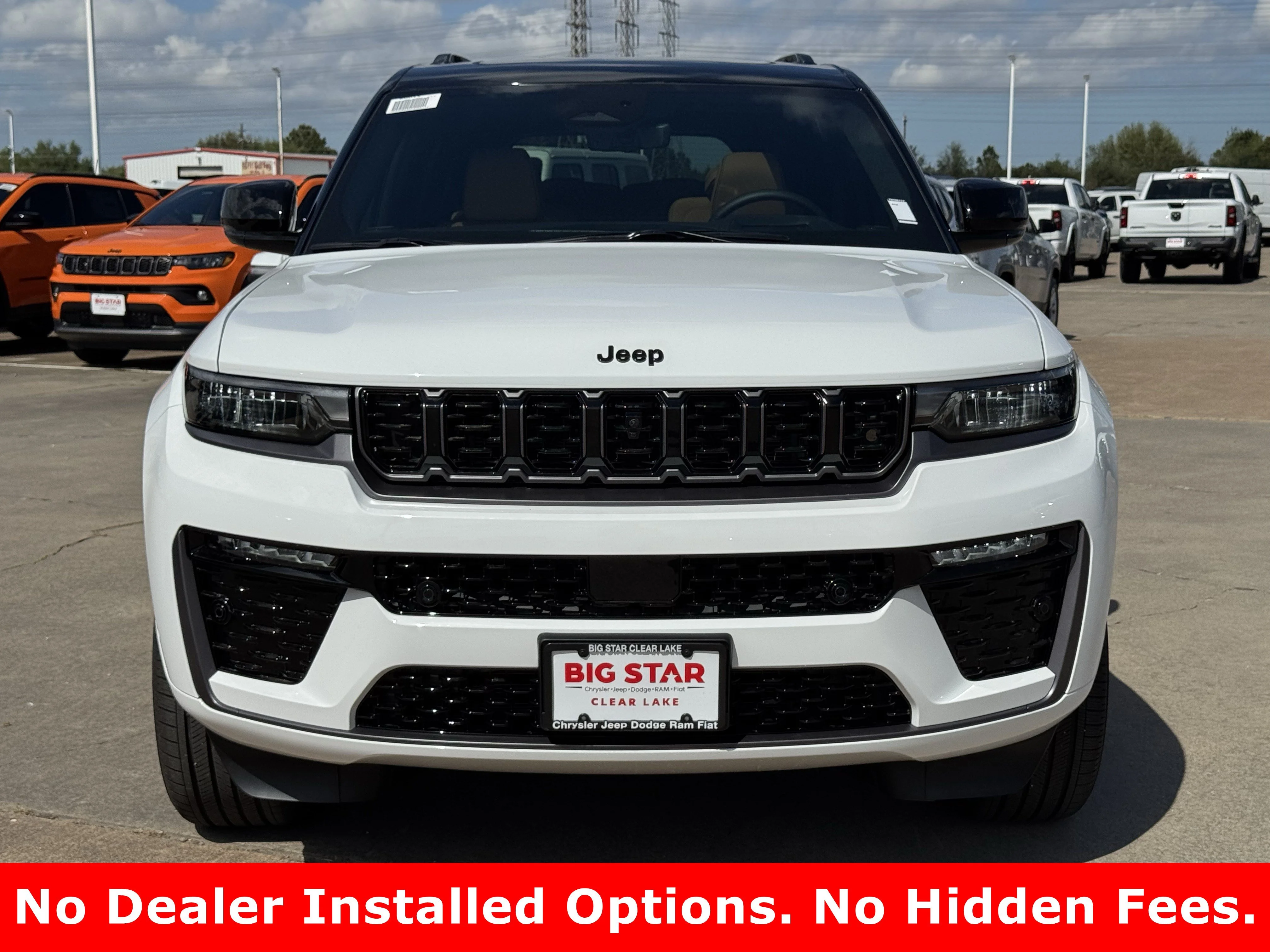 New 2026 Bright White Clearcoat Jeep Summit image 3