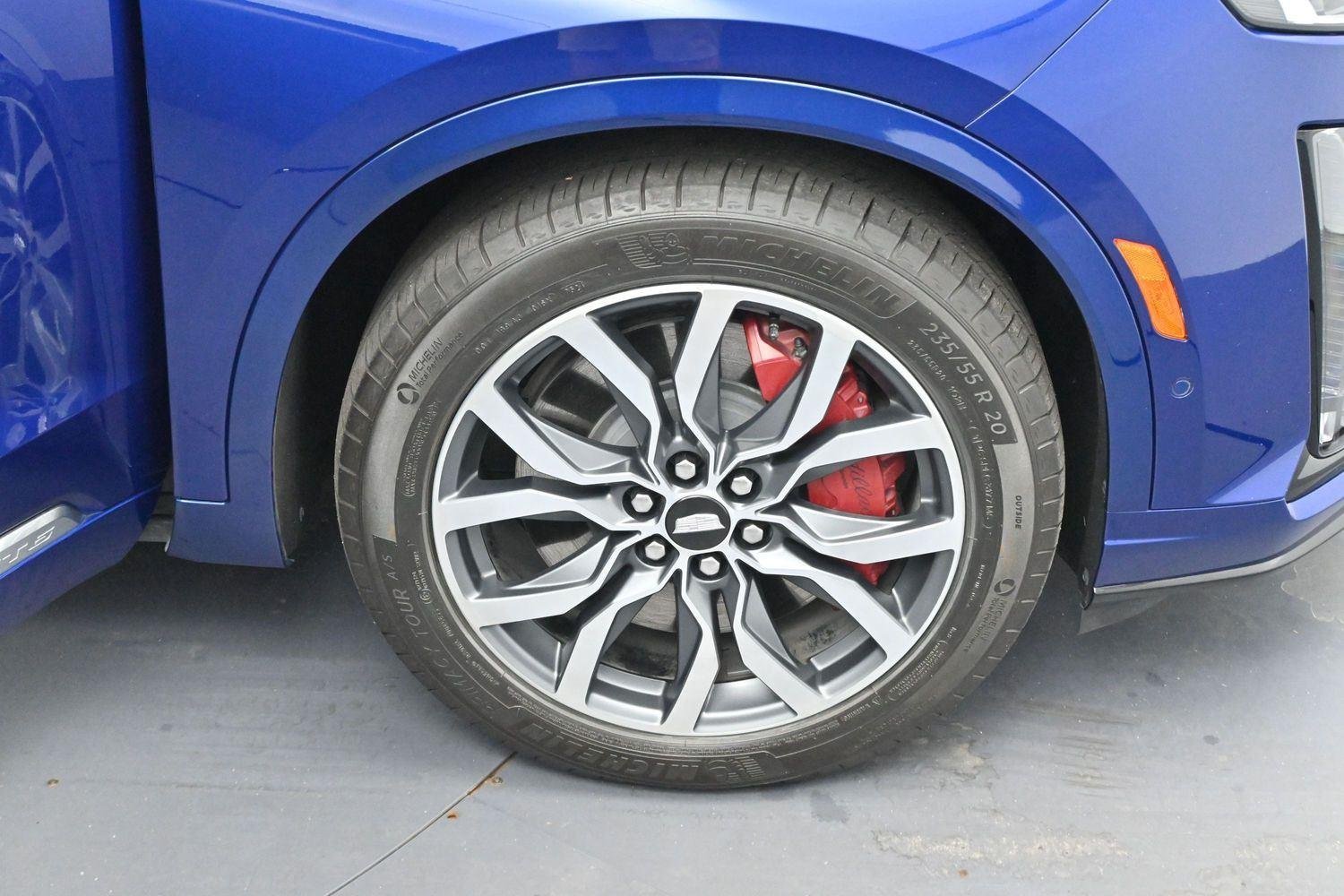 Used 2024 Opulent Blue Metallic Cadillac Sport image 38