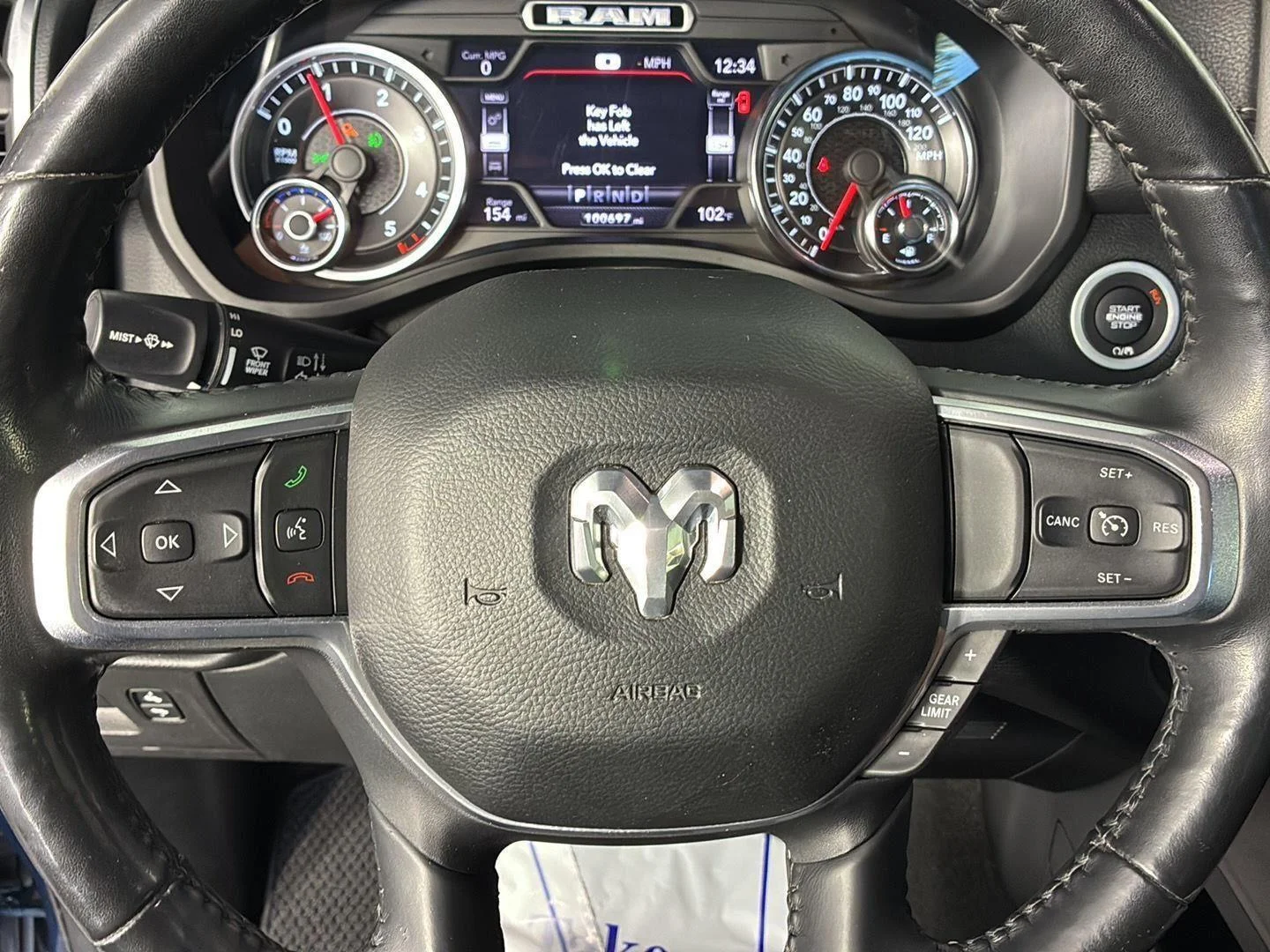 Used 2020 Patriot Blue Pearlcoat Ram Laramie image 47