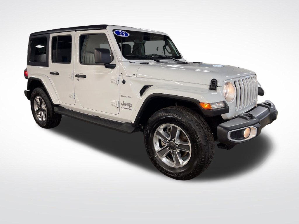Used 2023 White Jeep Sahara image 8