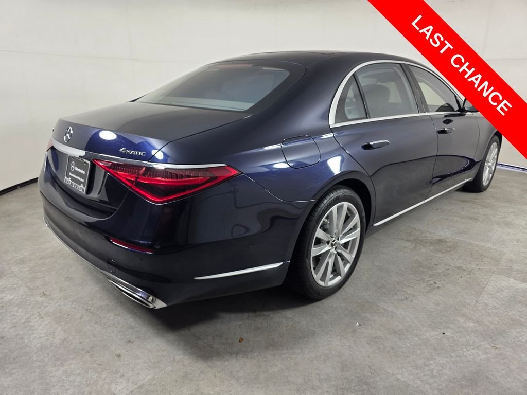 Certified Used 2023 Blue Mercedes-Benz S 500 image 4