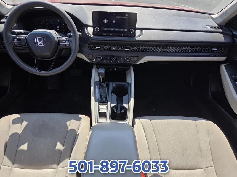 Used 2024 Radiant Red Metallic Honda EX CVT image 12