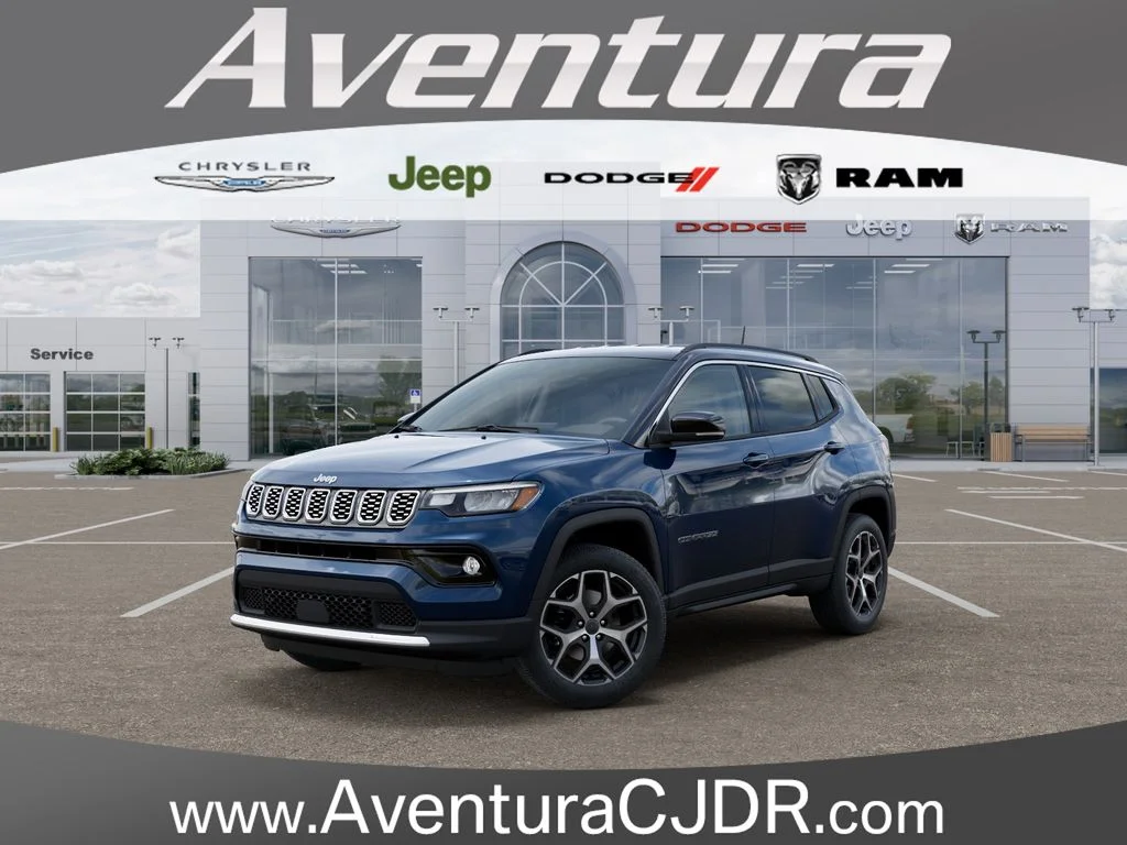 New 2026 Fathom Blue Pearl-Coat Exterior Paint Jeep Limited image 1