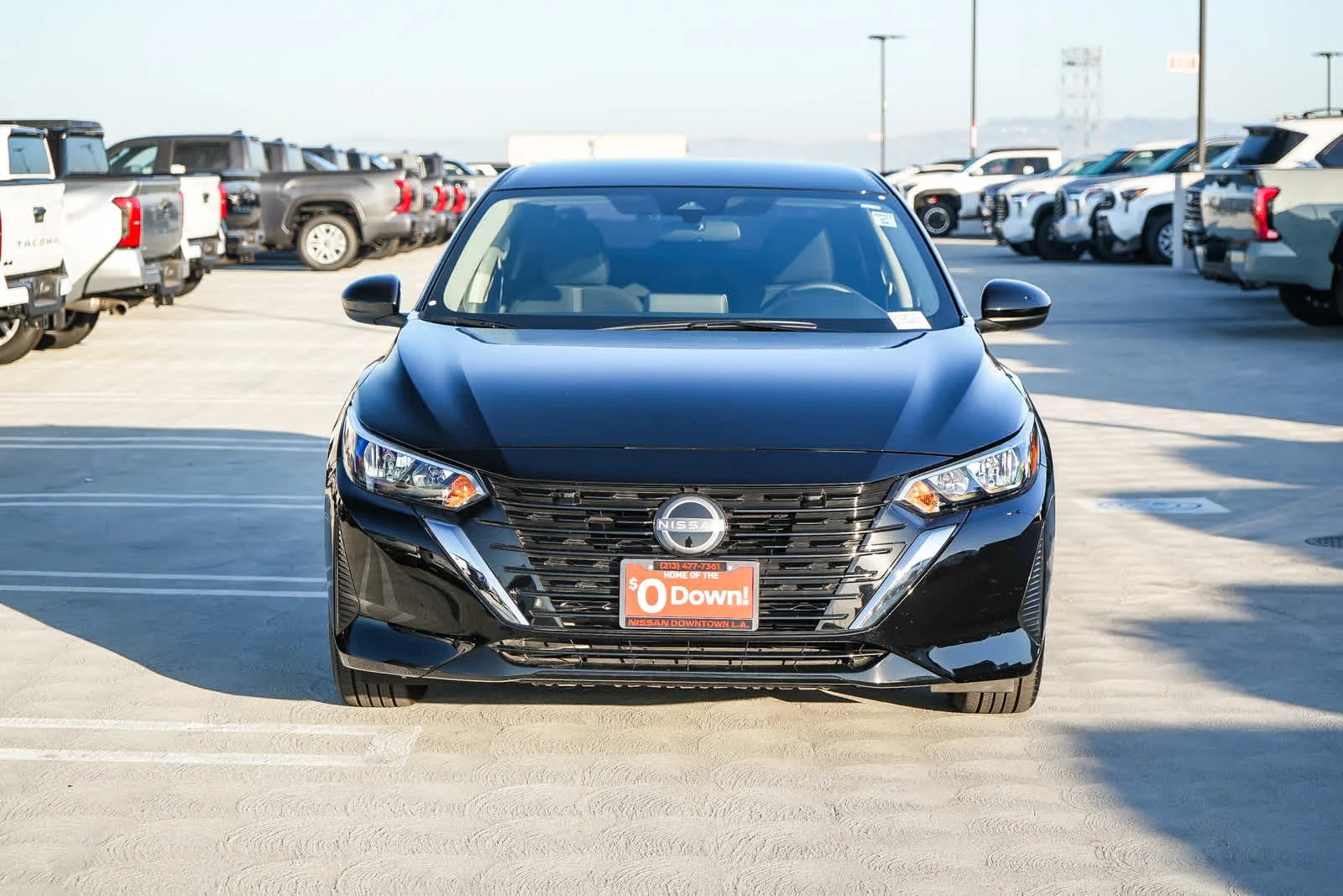 Used 2025 Super Black Nissan SV image 2