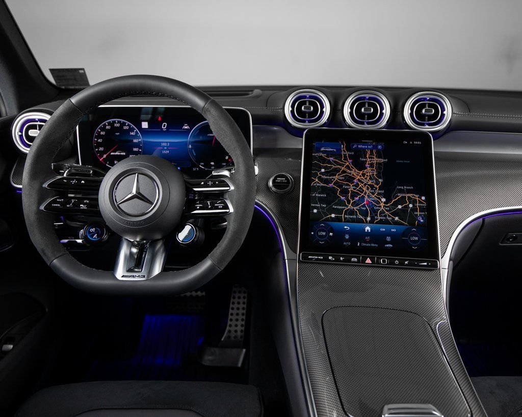 Certified Used 2025 Silver Mercedes-Benz GLC 63 AMG® S E Performance image 8