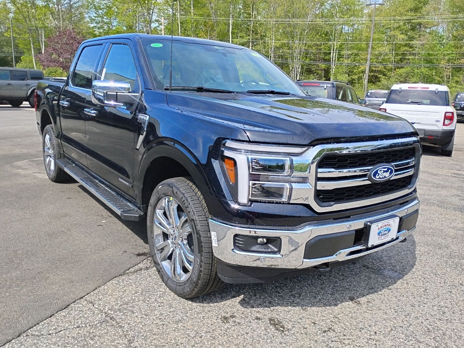 New 2026 Agate Black Metallic Ford Lariat® image 1