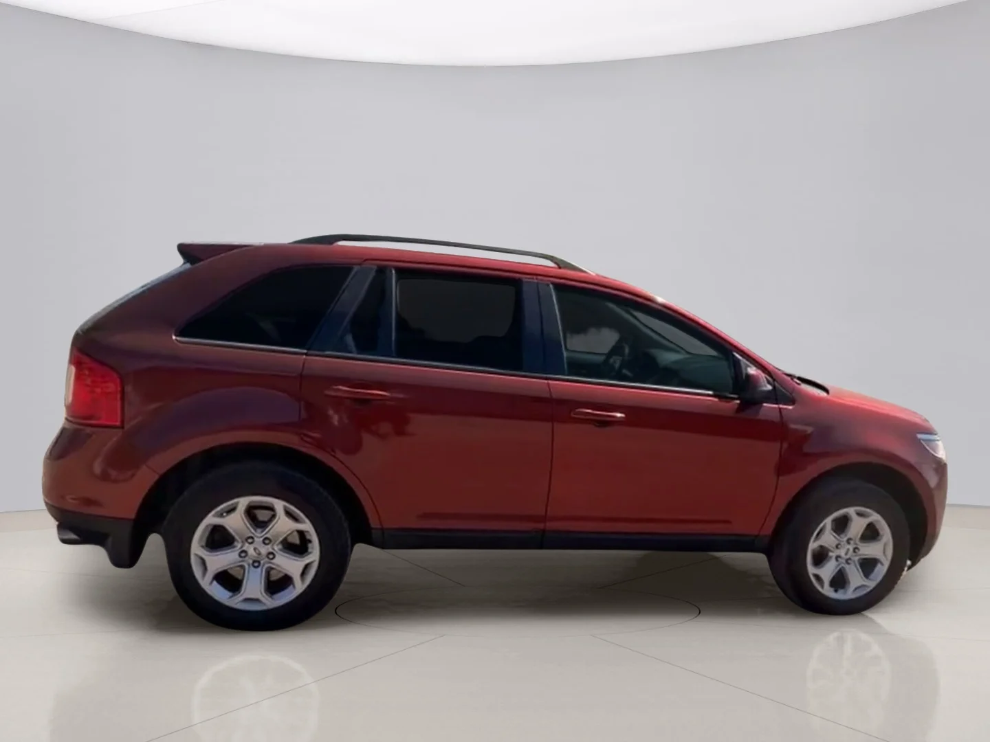 Used 2014 Burgundy Ford SEL image 6