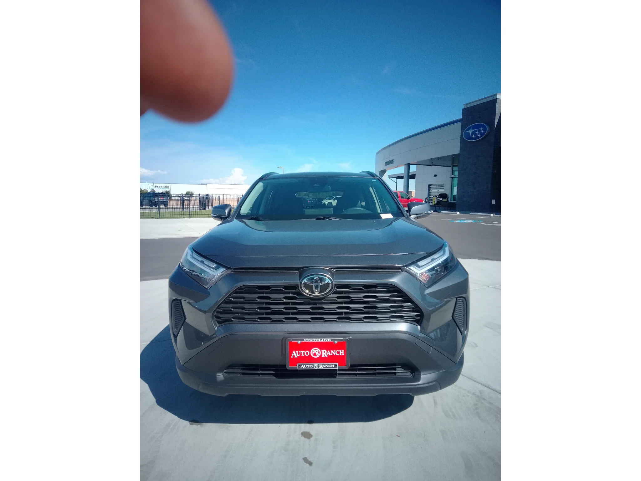 Used 2025 GRAY Toyota XLE image 7