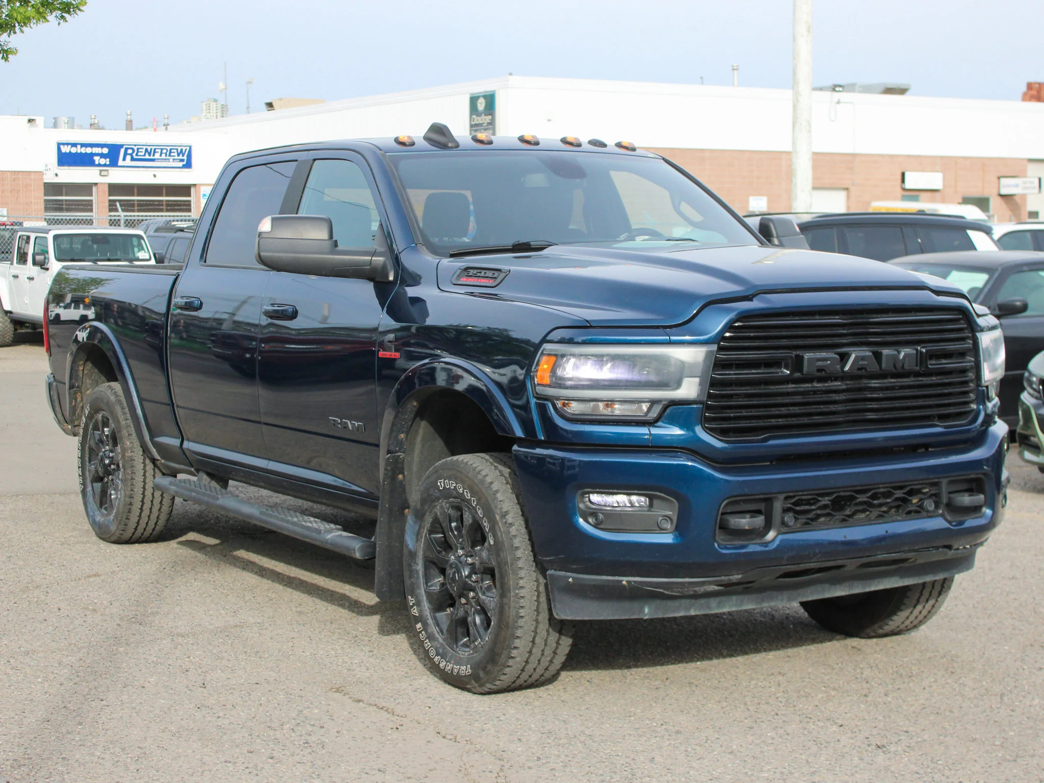 Used 2021 Blue RAM Laramie * Night Edition | Cummins Diesel | Rear Air Suspension | Harman/Kardon | Apple CarPlay image 8