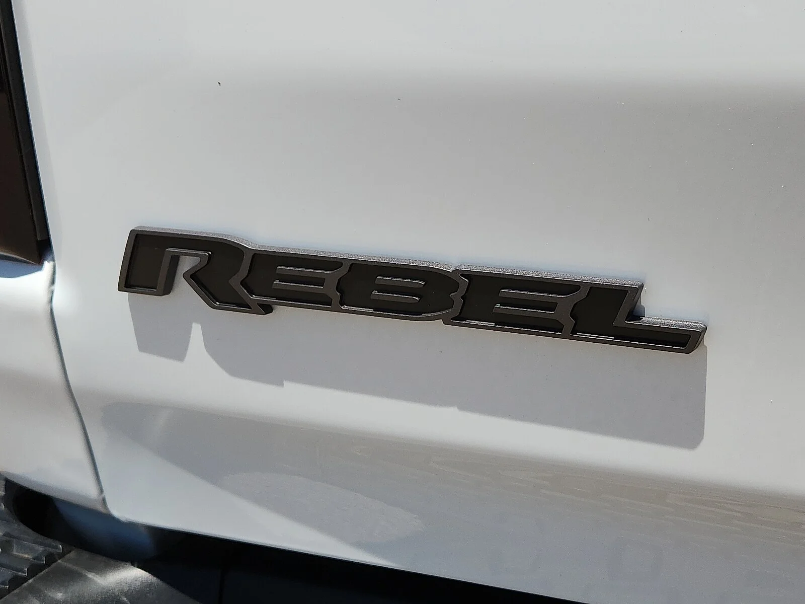 New 2026 Bright White Clear-Coat  Paint Ram REBEL CREW CAB 4X4 5