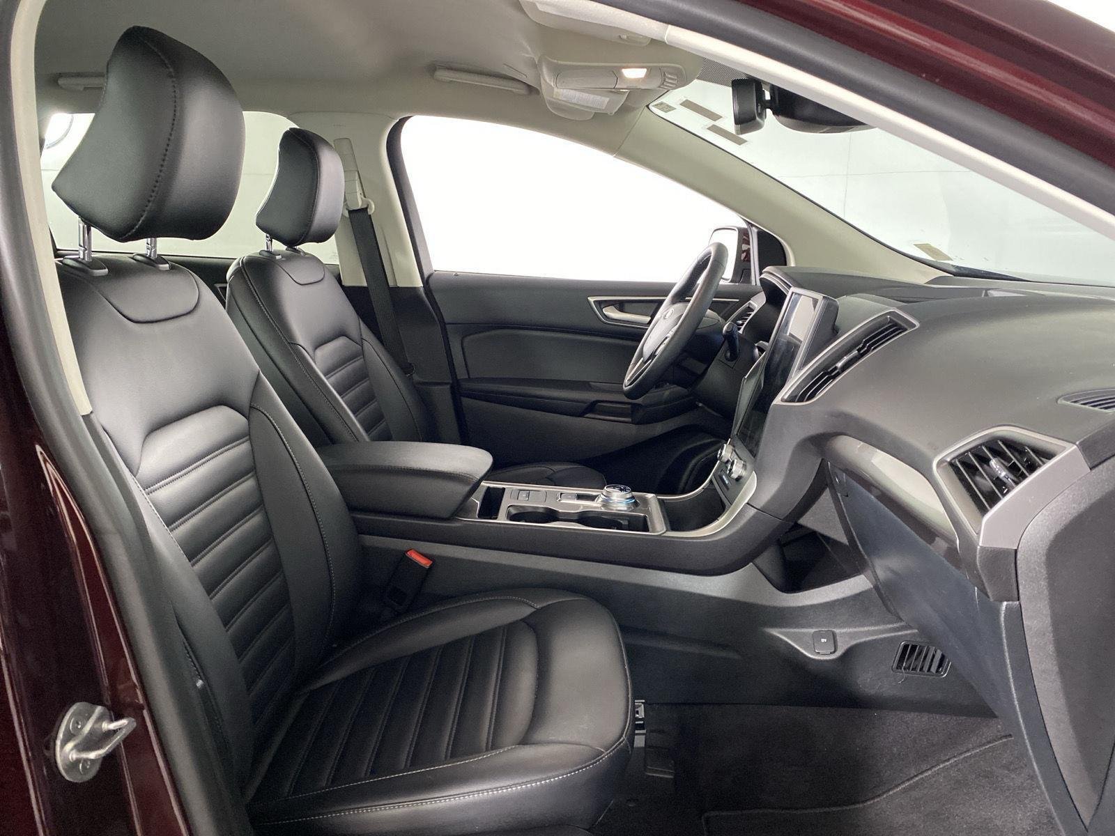 Used 2024 Burgundy Velvet Metallic Tinted Clearcoat Ford SEL image 41